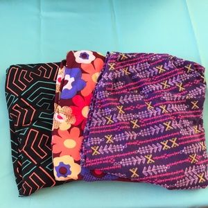 NWOT! Lula Roe Leggings TC Set#45